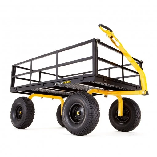 Gorilla Steel Garden Flatbed Utility Cart - GOR1400-COM