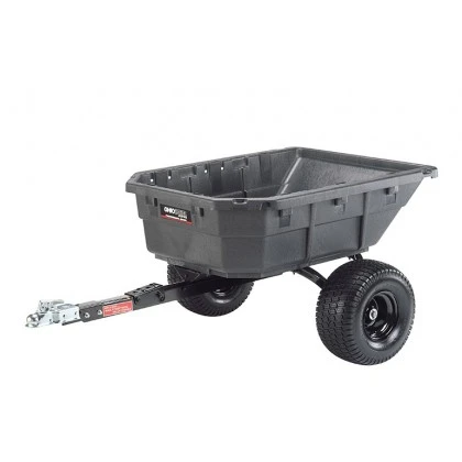 Ohio Steel 12.5 Cu Ft Poly Swivel Dump ATV Trailer 4048PS-ATV