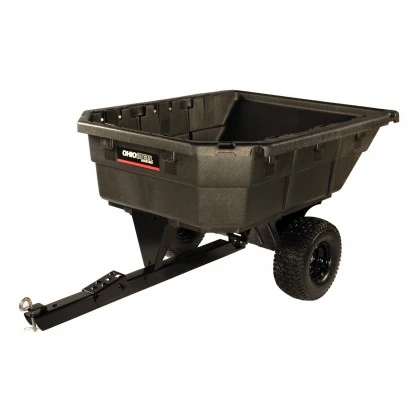 Ohio Steel 12.5 Cu Ft Poly Swivel Dump Cart 4048P-SD